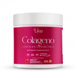 Colágeno Suplemento Alimentar Like - Frutas Vermelhas 200g