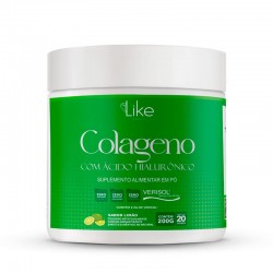 Colágeno Suplemento Alimentar Like - Sabor Limão 200g