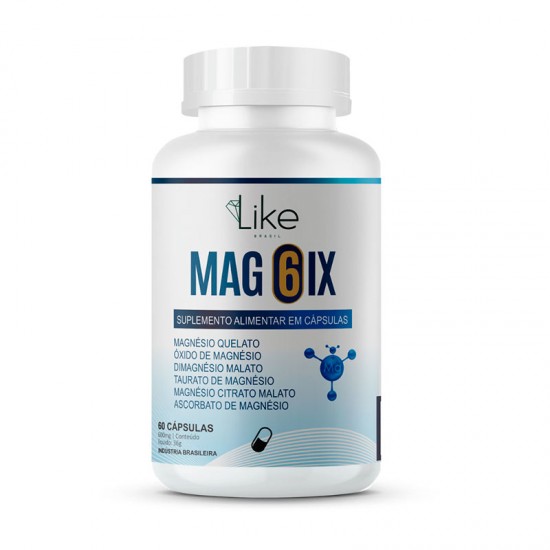 MAG 6IX Suplemento Alimentar Like - 60un