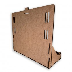 Suporte Expositor de Perfumes MDF Portátil - Uber/99/Mesa